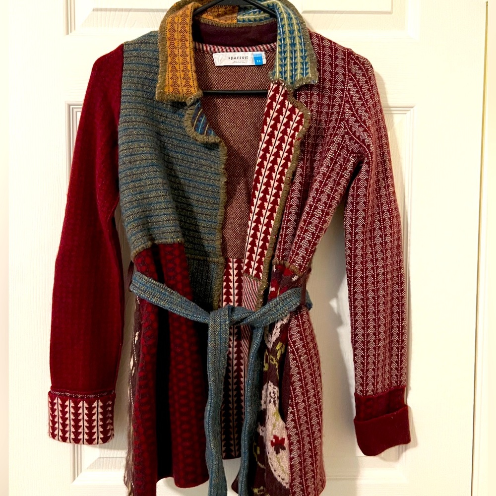 SOLD! Anthropologie Sparrow Wool Sweater Cardigan